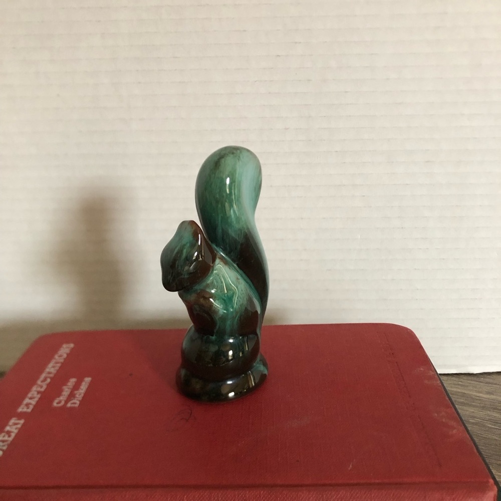 Vtg Blue Mountain Pottery Miniature Squirrel